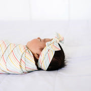 Copper Pearl Knit Headband Bow | Rainee