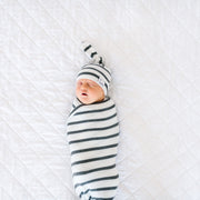 Copper Pearl Knit Swaddle Blanket | City