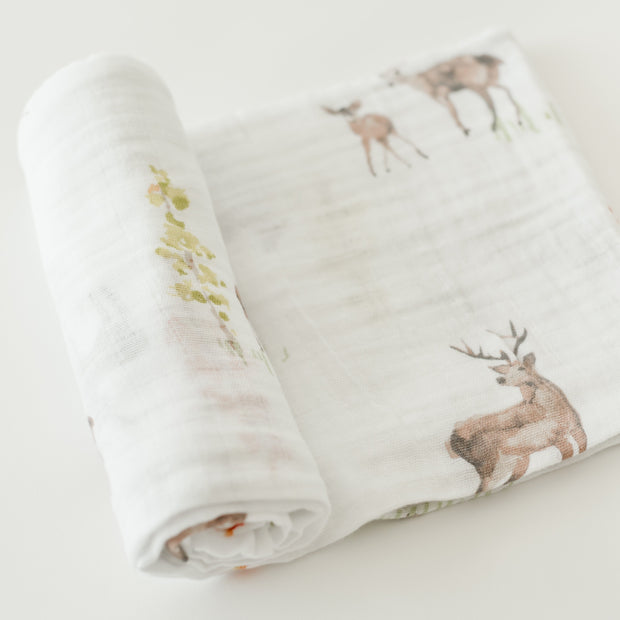 Little Unicorn Cotton Muslin Swaddle Blanket | Oh Deer!