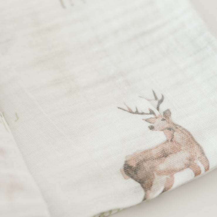 Little Unicorn Cotton Muslin Swaddle Blanket | Oh Deer!