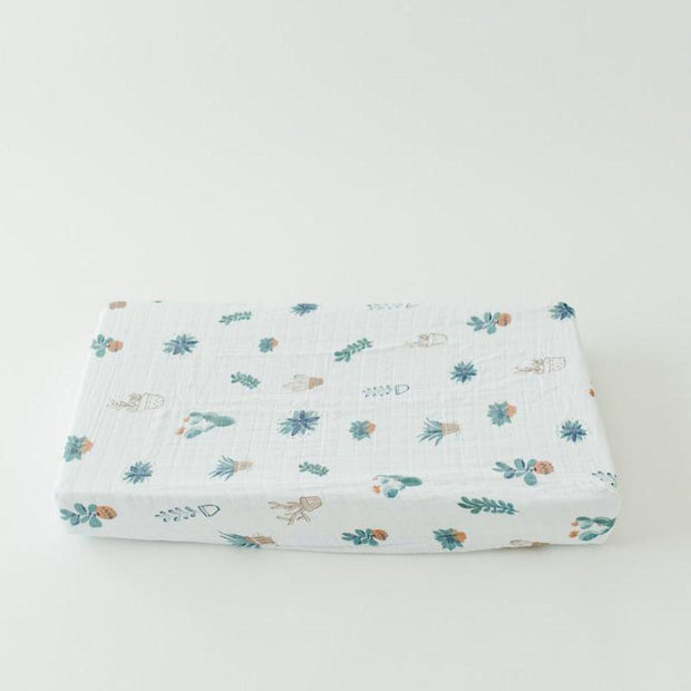 Little Unicorn Cotton Muslin Changing Pad Cover | Prickle Pots