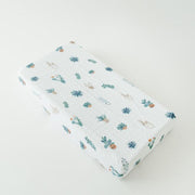 Little Unicorn Cotton Muslin Changing Pad Cover | Prickle Pots