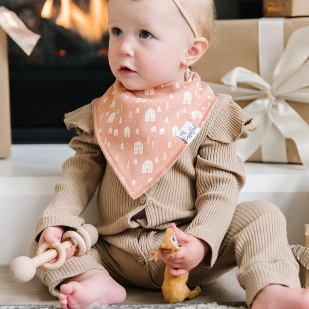 Copper Pearl Baby Bandana Bibs | Jane