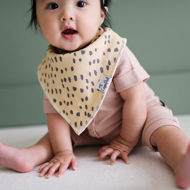 Copper Pearl Baby Bandana Bibs | Aussie