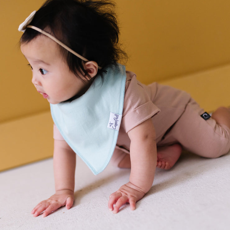 Copper Pearl Baby Bandana Bibs | Aussie