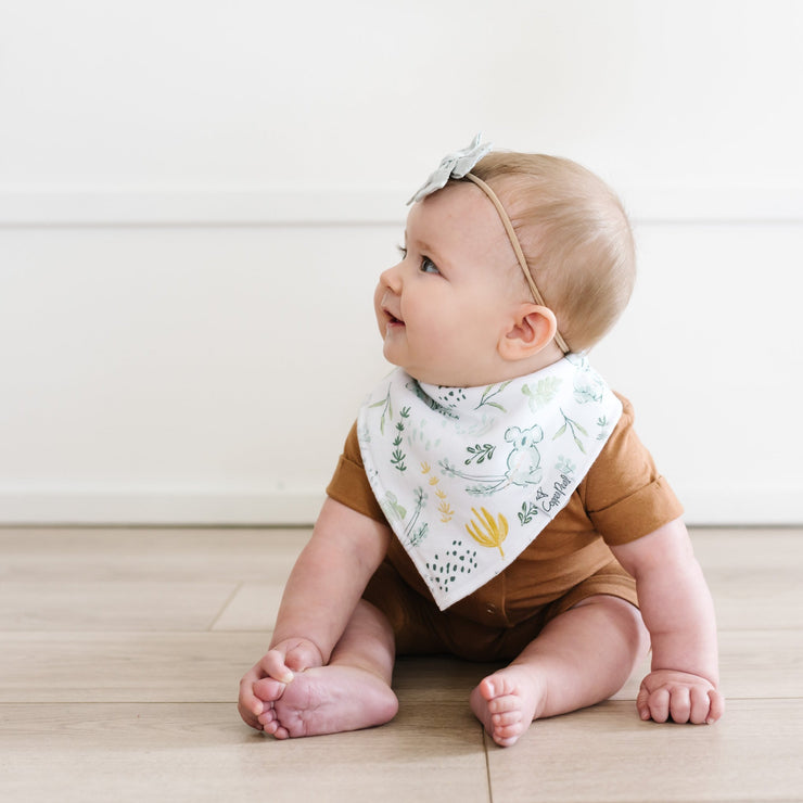 Copper Pearl Baby Bandana Bibs | Aussie