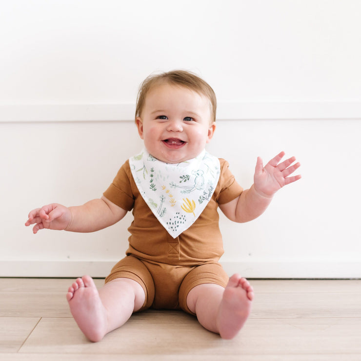 Copper Pearl Baby Bandana Bibs | Aussie