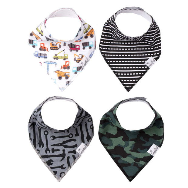 Copper Pearl Baby Bandana Bibs | Diesel