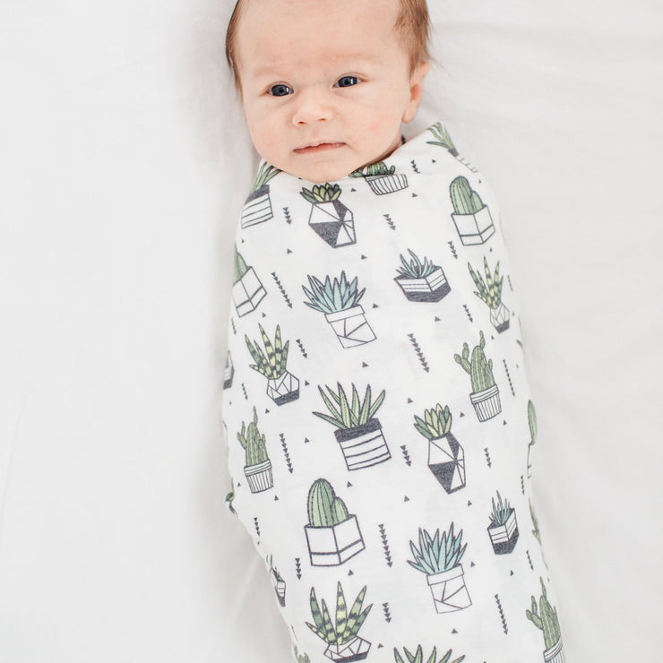 Copper Pearl Knit Swaddle Blanket | Shiloh