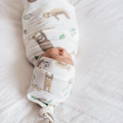 Copper Pearl Knit Swaddle Blanket | Noah