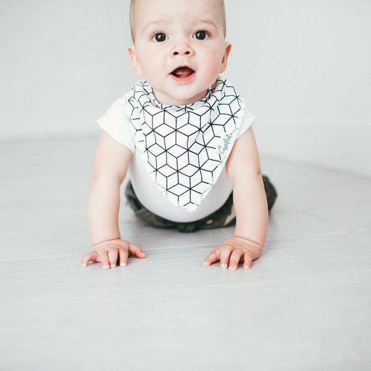 Baby Bandana Bibs - Wild - Copper Pearl - 4