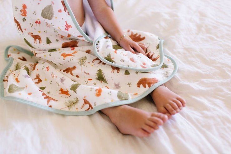 Loulou Lollipop Hooded Towel Set | Forest Friends