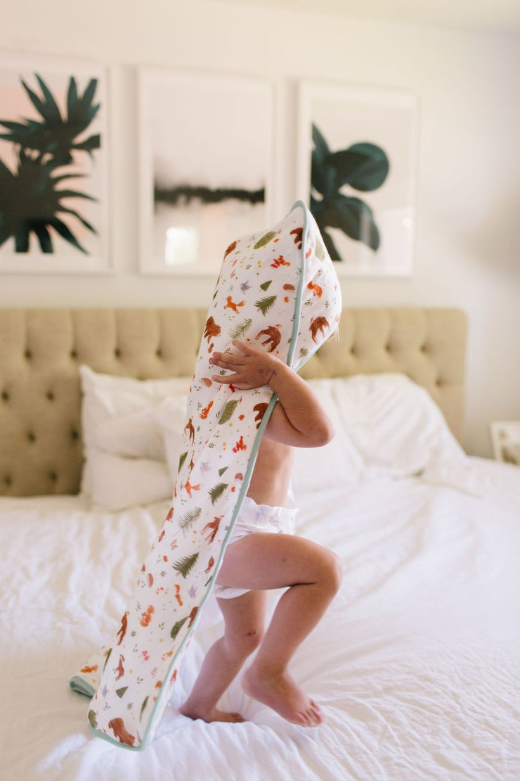 Loulou Lollipop Hooded Towel Set | Forest Friends