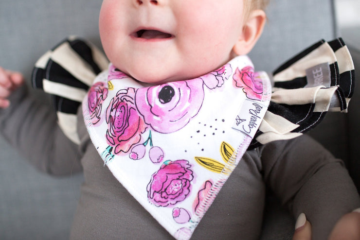 Copper Pearl Baby Bandana Bibs | Bloom