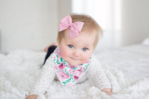 Copper Pearl Baby Bandana Bibs | Bloom