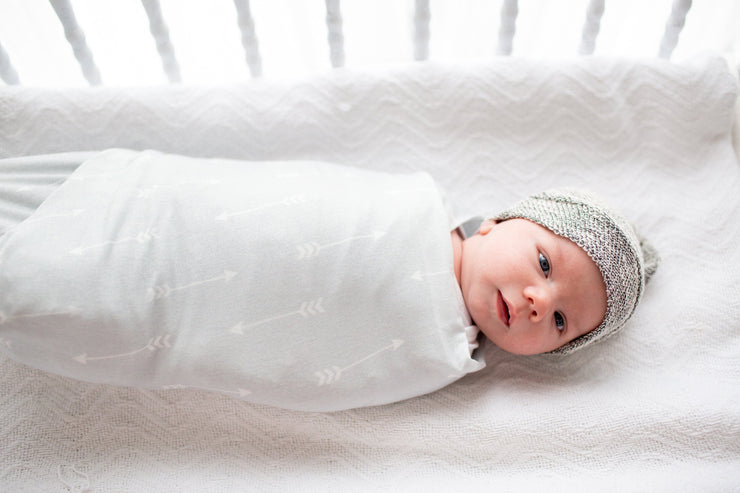 Copper Pearl Knit Swaddle Blanket | Summit