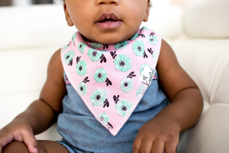 Copper Pearl Baby Bandana Bibs | Bloom