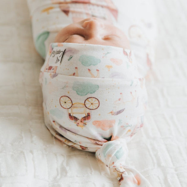 Copper Pearl Top Knot Hat | Enchanted