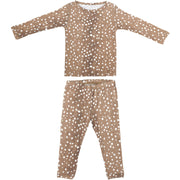 Copper Pearl 2-Piece Long Sleeve Pajama Set | Fawn