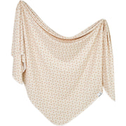 Copper Pearl Knit Swaddle Blanket | Hunnie