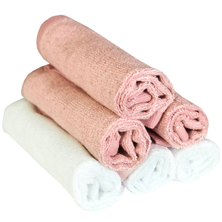 Copper Pearl 6 Ultra Soft Washcloths | Darling