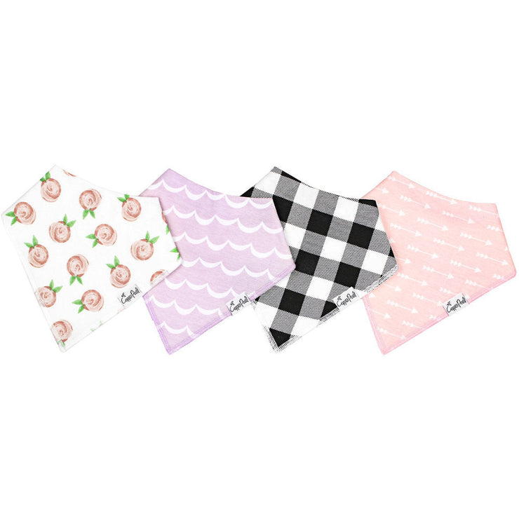 Copper Pearl Baby Bandana Bibs | Rosie