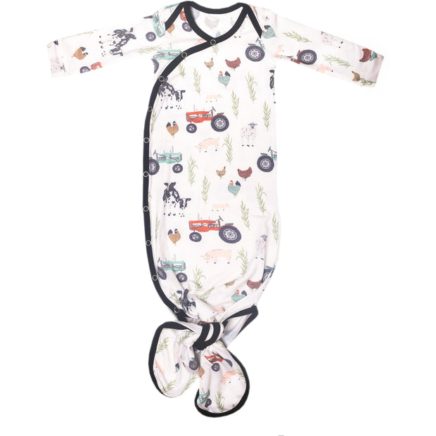 Copper Pearl Knotted Gown | Jo