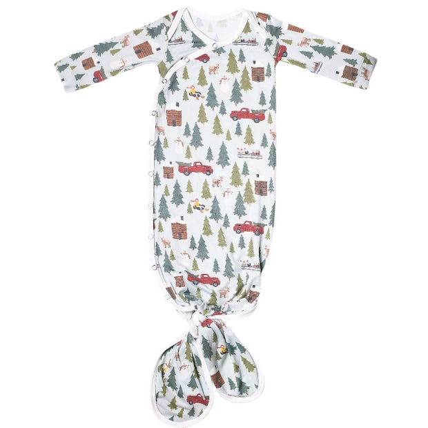 Copper Pearl Knotted Gown | Kringle