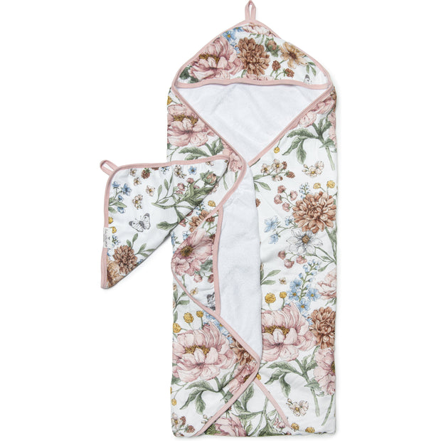Loulou Lollipop Hooded Towel Set | Secret Garden