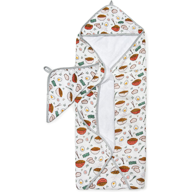 Loulou Lollipop Hooded Towel Set | Ramen