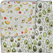 Loulou Lollipop Muslin Quilt Blanket | Avocado