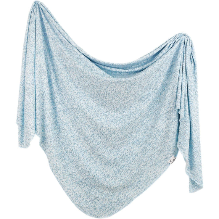 Copper Pearl Knit Swaddle Blanket | Lennon