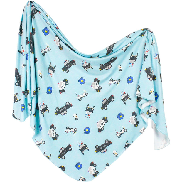 Copper Pearl Knit Swaddle Blanket | Leo