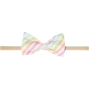 Copper Pearl Bowtie Nylon Bow | Lucky