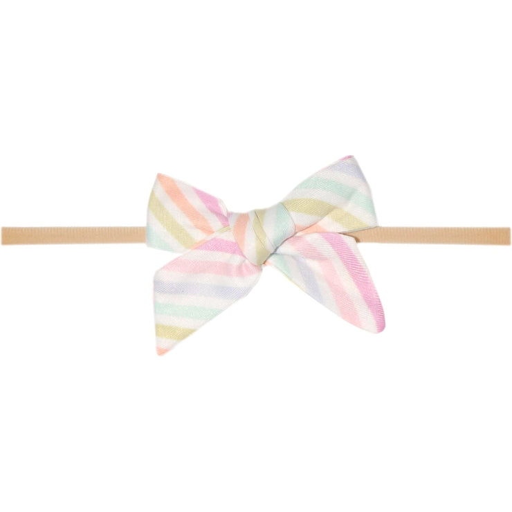 Copper Pearl Classic Nylon Bow | Lucky