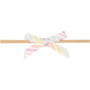 Copper Pearl Ribbon Nylon Bow | Lucky