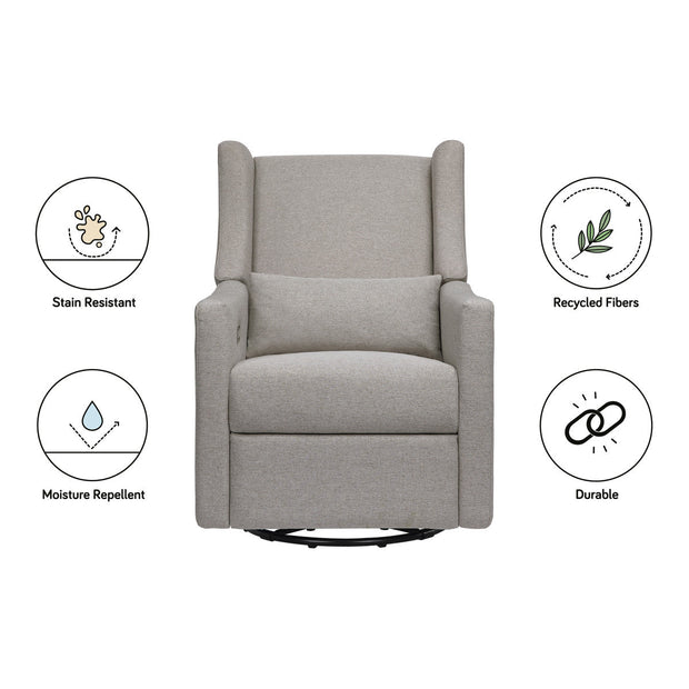 Babyletto Kiwi Electronic Recliner and Swivel Glider with USB Port