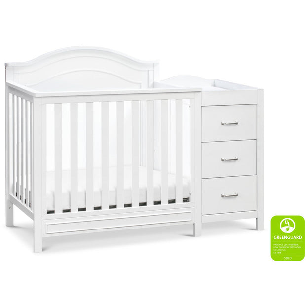 DaVinci Charlie 4-in-1 Convertible Mini Crib & Changer