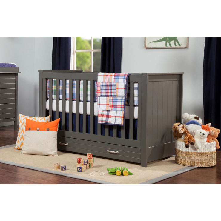 DaVinci Asher 3-in-1 Convertible Crib with Toddler Bed Conversion Kit