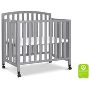 DaVinci Dylan Folding Portable 3-in-1 Mini Crib and Twin Bed