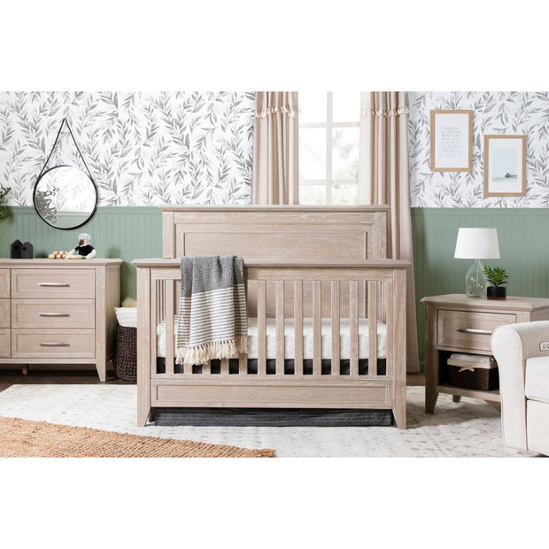 Franklin & Ben Beckett Rustic 4-in-1 Convertible Flat Top Crib