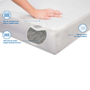 DaVinci Deluxe Coil Dual-Sided Crib & Toddler Mattress 100% Non-Toxic & Dual Sided Firmness