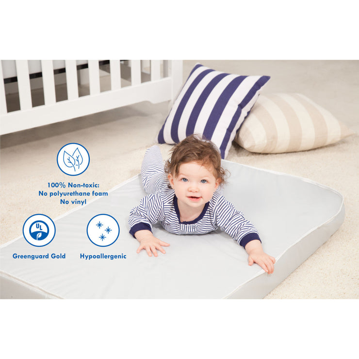DaVinci Deluxe Coil Extra Firm Mini Crib Mattress 100% Non-Toxic & Waterproof