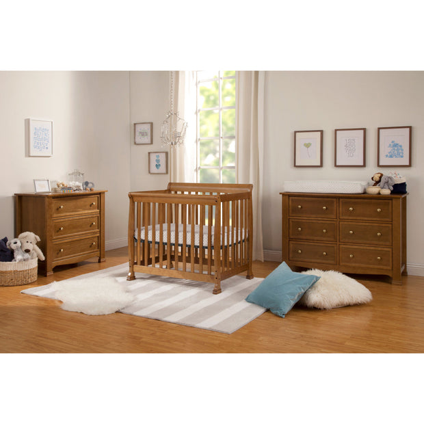 DaVinci Kalani 2-in-1 Mini Crib & Twin Bed