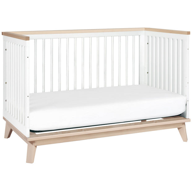 Babyletto Scoot 3-in-1 Convertible Crib with Toddler Bed Conversion Kit