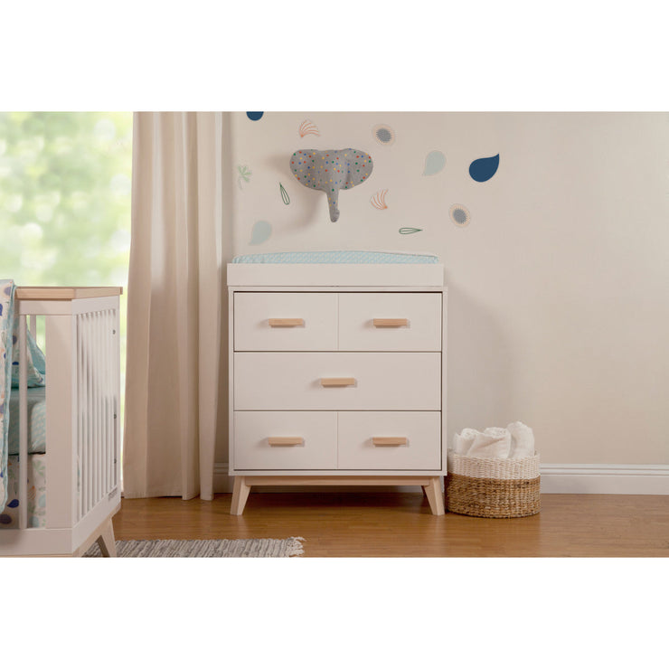 Babyletto Scoot 3-Drawer Changer Dresser with Removable Changing Tray