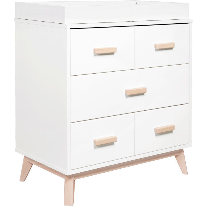 Babyletto Scoot 3-Drawer Changer Dresser with Removable Changing Tray