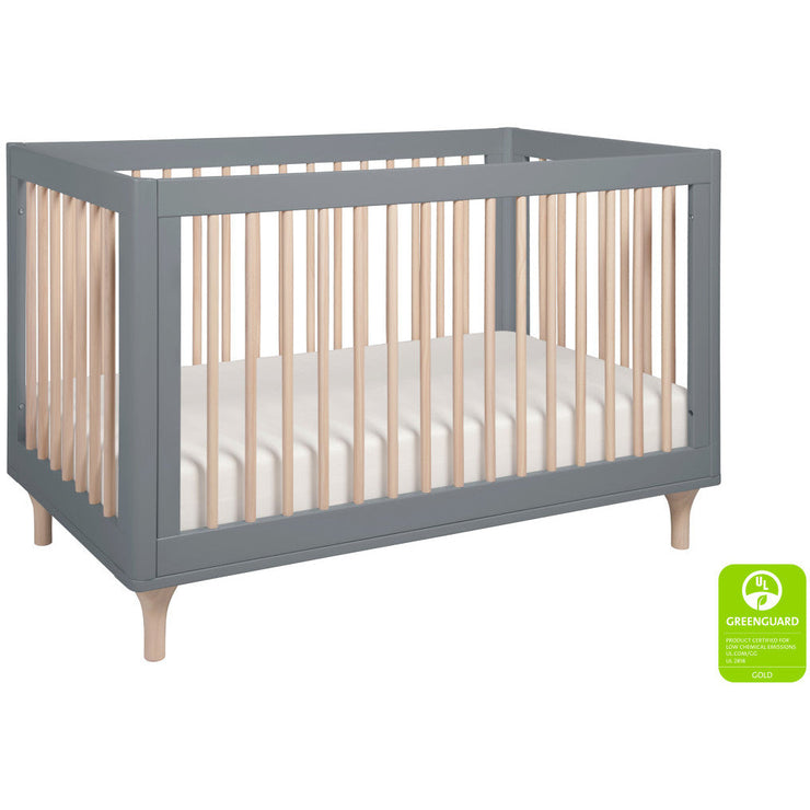 Babyletto Lolly 3-in-1 Convertible Crib with Toddler Bed Conversion Kit