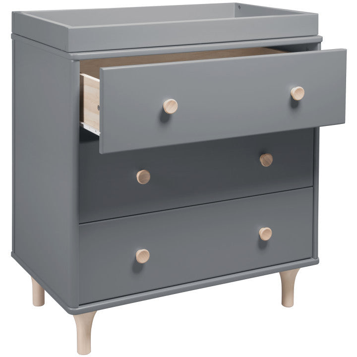 Babyletto Lolly 3-Drawer Changer Dresser with Removable Changing Tray