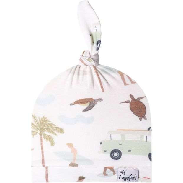 Copper Pearl Top Knot Hat | Maui